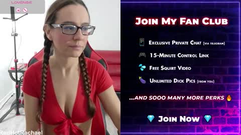 Red Hot Rachael online show from November 2025 04:08:02 PM