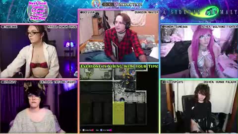 Snapshot of rollseduction chatting on March 2026 11:32:02 PM Roll For Seduction online show from March 2026 11:32:02 PM