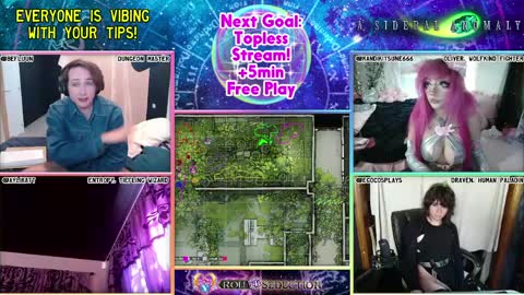 Snapshot of rollseduction chatting on March 2026 11:32:01 PM Roll For Seduction online show from March 2026 11:32:01 PM