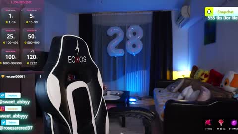 Snapshot of rosesarered97 chatting on February 2026 08:18:01 PM Abbygail online show from February 2026 08:18:01 PM