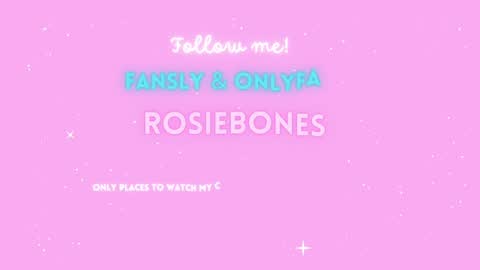 Rosie Bones online show from December 2024 06:43:01 PM