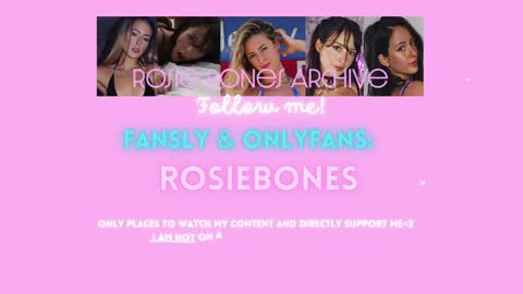 Rosie Bones online show from December 2024 08:37:02 PM