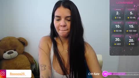 Snapshot of rossebunny25 chatting on March 2025 04:52:02 PM Rosse online show from March 2025 04:52:02 PM