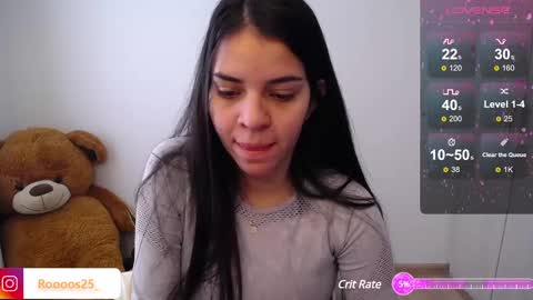 Snapshot of rossebunny25 chatting on March 2025 03:18:02 PM Rosse online show from March 2025 03:18:02 PM
