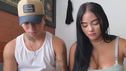 Sahara y Thiago online show from February 2025 04:14:01 PM