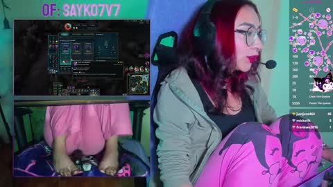 Snapshot of saiko7w7 chatting on January 2025 02:49:02 AM OF 15 off -  online show from January 2025 02:49:02 AM