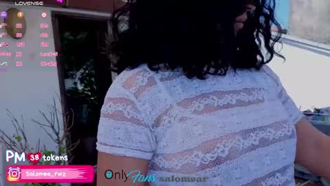Snapshot of salomear chatting on April 2026 12:09:02 PM Salomea Ruiz online show from April 2026 12:09:02 PM