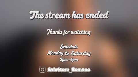 Snapshot of salvatore_romanoo chatting on July 2026 02:57:02 AM Salvatore online show from July 2026 02:57:02 AM