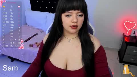 Snapshot of samantha__g chatting on March 2026 02:44:02 AM Sam online show from March 2026 02:44:02 AM