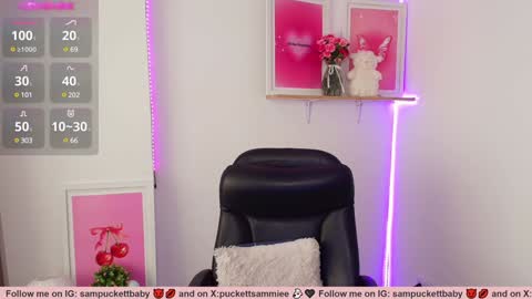 Snapshot of sampuckettbaby chatting on January 2025 05:37:01 PM sampuckettbaby online show from January 2025 05:37:01 PM