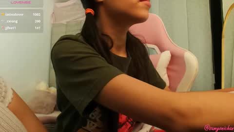 Snapshot of samyonichan chatting on December 2024 07:09:01 AM Special show on 17 december and 23 UwU online show from December 2024 07:09:01 AM