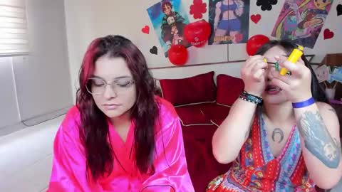 Alahia and Marilyn online show from February 2025 02:13:02 PM