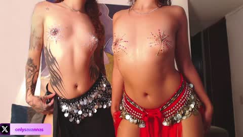 Savannaredhair 33 Angelebony33 online show from January 2025 11:02:01 PM