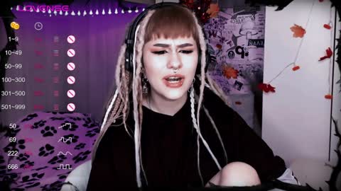 pronoun she. name Mary. age 21. online show from January 2025 11:30:01 PM