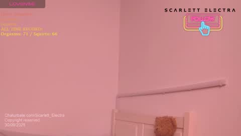 Snapshot of scarlett_electra chatting on September 2025 04:12:02 PM SCARLETT ELECTRA - online show from September 2025 04:12:02 PM