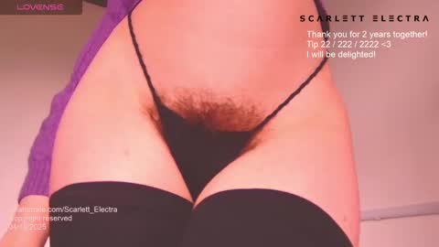 Snapshot of scarlett_electra chatting on October 2025 01:42:02 PM SCARLETT ELECTRA - online show from October 2025 01:42:02 PM
