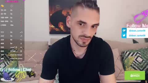 Snapshot of secret_sir chatting on October 2025 10:17:02 PM Dean Carter online show from October 2025 10:17:02 PM