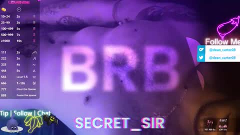 Dean Carter online show from March 2026 10:34:02 PM