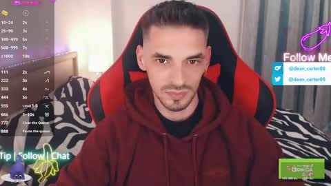 Snapshot of secret_sir chatting on May 2026 11:45:02 PM Dean Carter online show from May 2026 11:45:02 PM