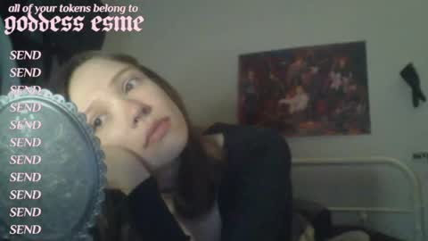 Snapshot of sendforesme chatting on April 2026 11:53:02 PM goddess esme online show from April 2026 11:53:02 PM