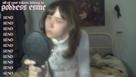 Snapshot of sendforesme chatting on April 2026 11:51:02 PM goddess esme online show from April 2026 11:51:02 PM