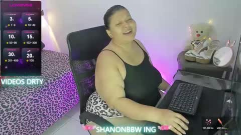 SHANNONBBW online show from November 2025 03:50:01 AM