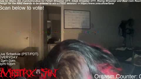 Snapshot of sinfulincubus chatting on March 2026 03:56:01 AM Mistrx Sin online show from March 2026 03:56:01 AM