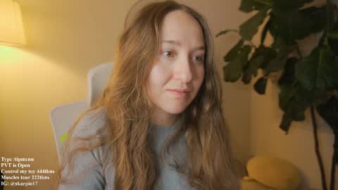 Snapshot of skarpio17 chatting on May 2026 02:30:01 AM Im Scarlett ONLINE 5pm-10pm NYC time online show from May 2026 02:30:01 AM