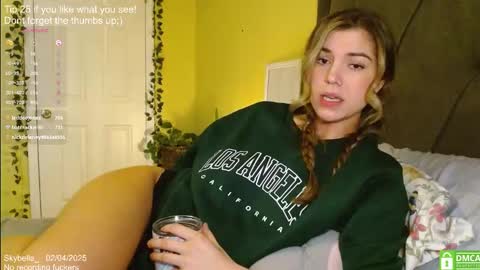 Skylar online show from February 2025 04:50:01 PM