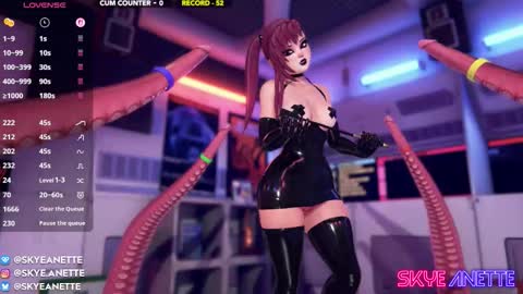 SkyeAnette online show from September 2025 01:05:01 AM