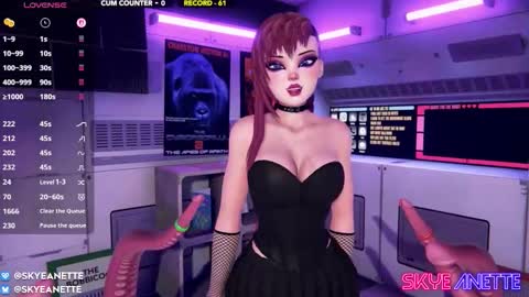 Snapshot of skyeanette chatting on March 2026 01:12:01 AM SkyeAnette online show from March 2026 01:12:01 AM