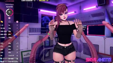 Snapshot of skyeanette chatting on April 2026 01:11:01 AM SkyeAnette online show from April 2026 01:11:01 AM