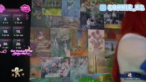 Sonnie online show from December 2025 02:01:01 PM