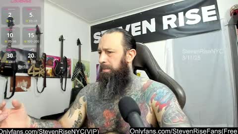StevenRiseNYC online show from March 2025 10:42:01 PM