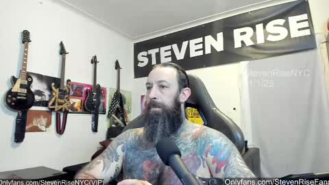 StevenRiseNYC online show from November 2025 12:29:02 PM