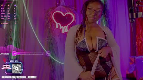 Succubus RoseMilk online show from December 2024 07:10:01 AM