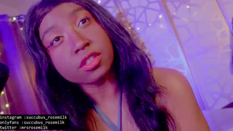 Succubus RoseMilk online show from January 2025 08:41:01 AM