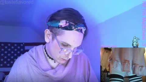 Snapshot of tasteflavored_femboy chatting on February 2025 11:14:02 PM Taste online show from February 2025 11:14:02 PM