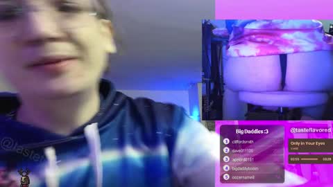 Snapshot of tasteflavored_femboy chatting on March 2025 04:21:01 PM Taste online show from March 2025 04:21:01 PM