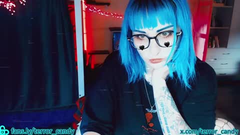 Snapshot of terror_candy chatting on March 2026 02:49:01 AM CRY BABY online show from March 2026 02:49:01 AM