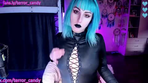 Snapshot of terror_candy chatting on April 2026 11:13:02 PM CRY BABY online show from April 2026 11:13:02 PM