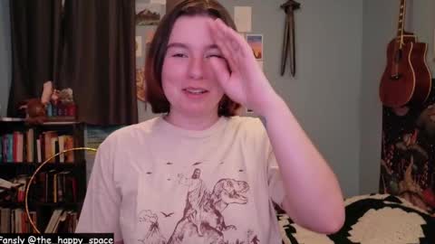 Snapshot of the_happy_space chatting on March 2026 12:49:01 AM MATERNITY LEAVE online show from March 2026 12:49:01 AM