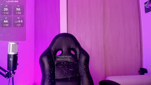 Snapshot of thecosmicgirl chatting on April 2026 12:05:02 PM Alicia Alikath online show from April 2026 12:05:02 PM