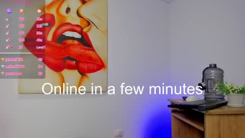 Snapshot of tiago_hannah chatting on January 2025 11:21:02 AM carolina online show from January 2025 11:21:02 AM