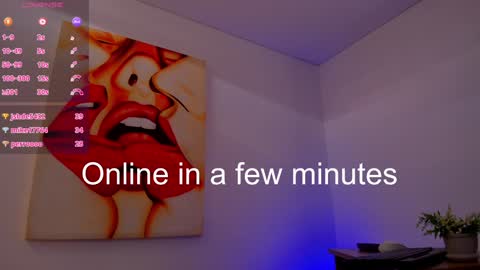 Snapshot of tiago_hannah chatting on January 2025 08:19:02 PM carolina online show from January 2025 08:19:02 PM