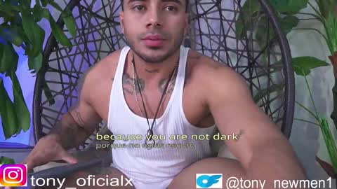 Snapshot of tony_newmen chatting on October 2025 12:22:01 AM tony online show from October 2025 12:22:01 AM