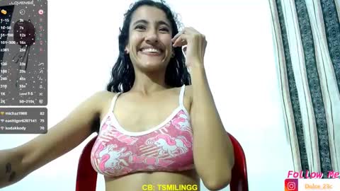 Snapshot of tsmilingg chatting on January 2025 01:20:02 AM Dulce online show from January 2025 01:20:02 AM