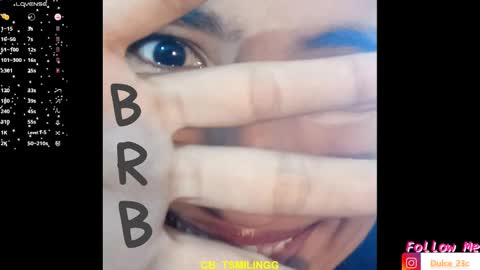 Snapshot of tsmilingg chatting on January 2025 06:52:01 PM Dulce online show from January 2025 06:52:01 PM