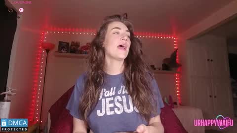 Snapshot of urhappywaifu chatting on October 2025 12:22:02 AM kae online show from October 2025 12:22:02 AM