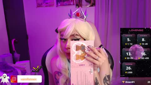 Vainilla Independent model online show from January 2025 11:45:01 PM